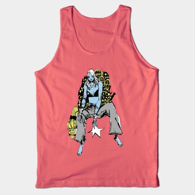 STAR CHILD Tank Top by Jim Mahfood